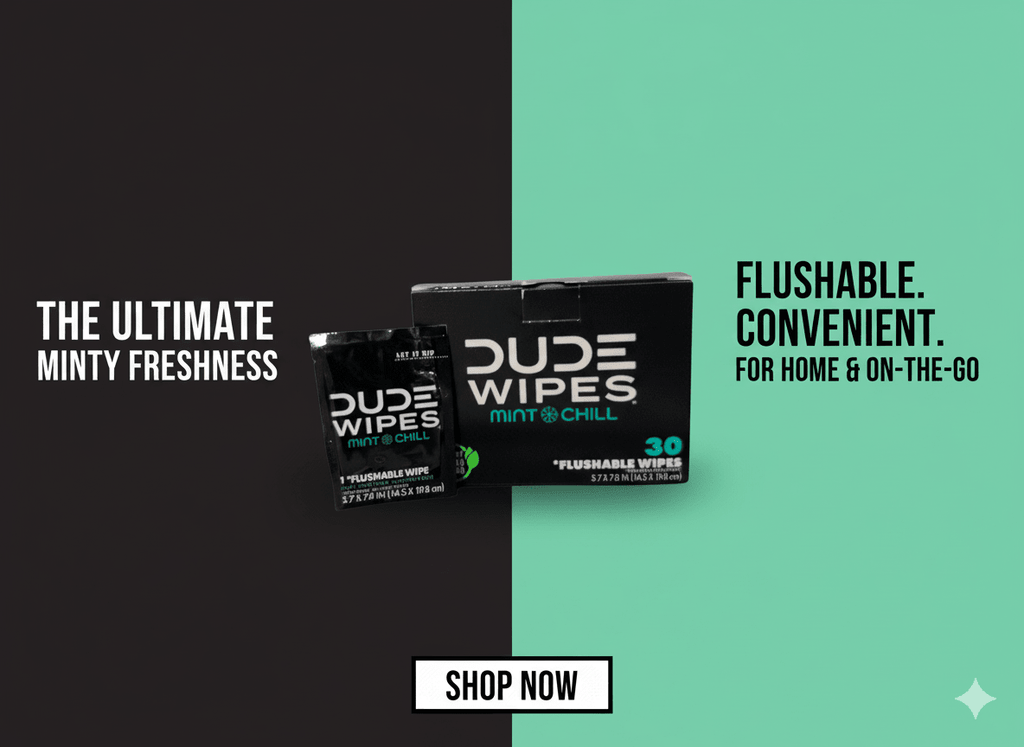 DUDE Wipes XL Flushable Wipes – Fragrance Free, Hypoallergenic Adult Wipes (400 CT / 480 CT) - PhishStones Products