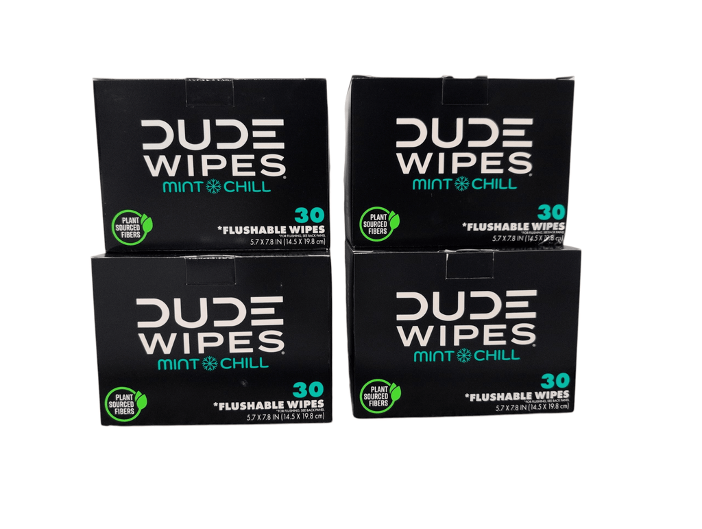 DUDE Wipes XL Flushable Wipes – Fragrance Free, Hypoallergenic Adult Wipes (400 CT / 480 CT) - PhishStones Products