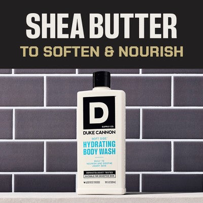 Duke Cannon Supply Co. Soft Side Hydrating Men's Body Wash 18 fl oz - Imperfect Container - PhishStones Products
