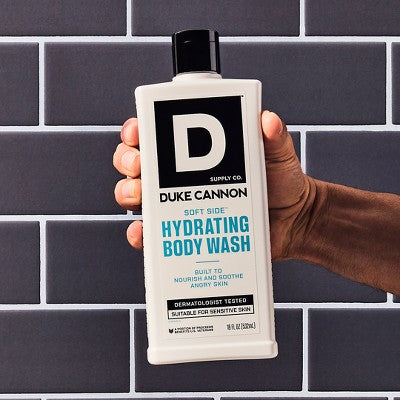Duke Cannon Supply Co. Soft Side Hydrating Men's Body Wash 18 fl oz - Imperfect Container - PhishStones Products