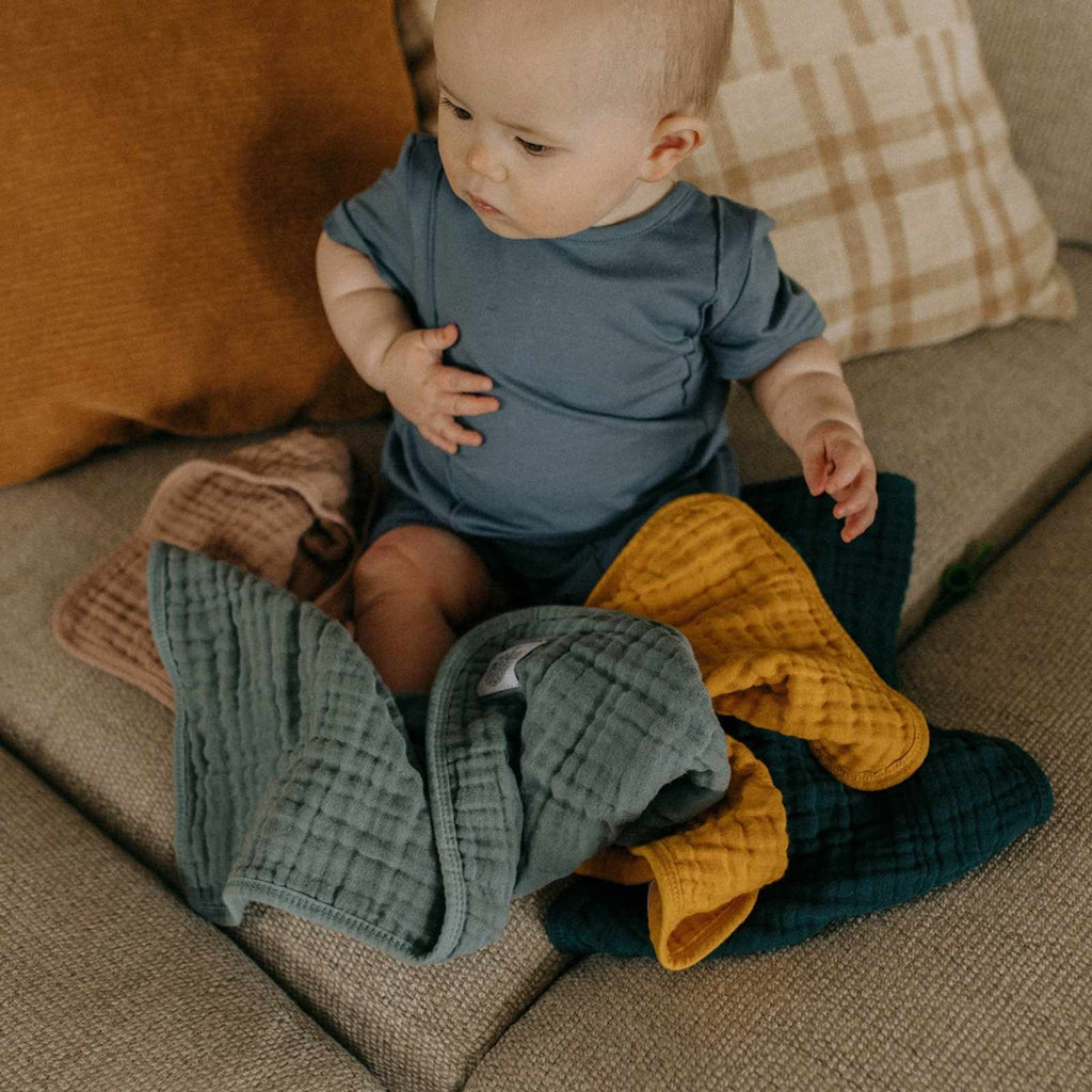 Dune Set - Muslin Burp Cloths (4 Pack) - PhishStones Products