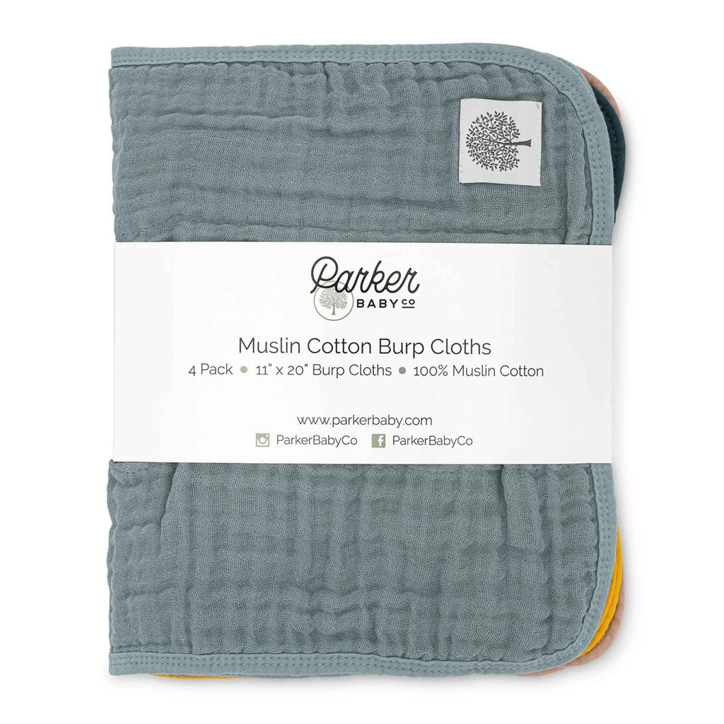 Dune Set - Muslin Burp Cloths (4 Pack) - PhishStones Products