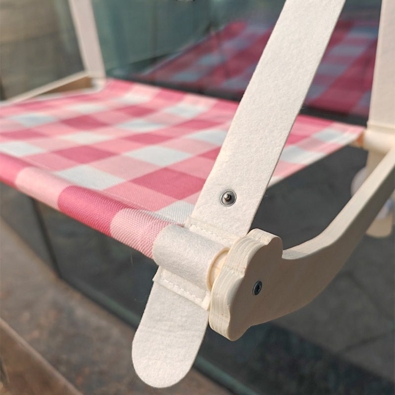 Durable Wooden Cats Hammock Pet Mat Comfortable Sun Seat Cats Beds Cat Climbing Frame Pets Accessories Cat Window Hammock Mats - PhishStones Products