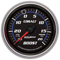AutoMeter Gauge Vac/Boost 2-5/8in. 30Inhg-20PSI Mechanical Cobalt 7901