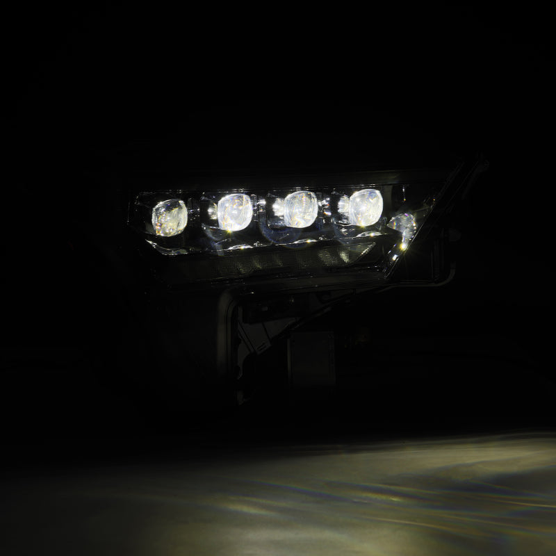 AlphaRex 22-23 Toyota Tundra NOVA-Series Headlights Alpha-Blk w/White DRL - Req 810029 OR 810030 880861 *Discontinued