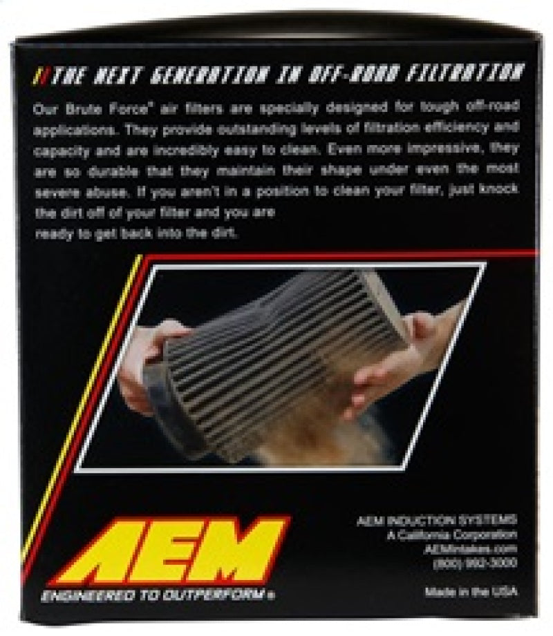 AEM Induction AEM 3 inch x 5 inch DryFlow Air Filter 21-203BF