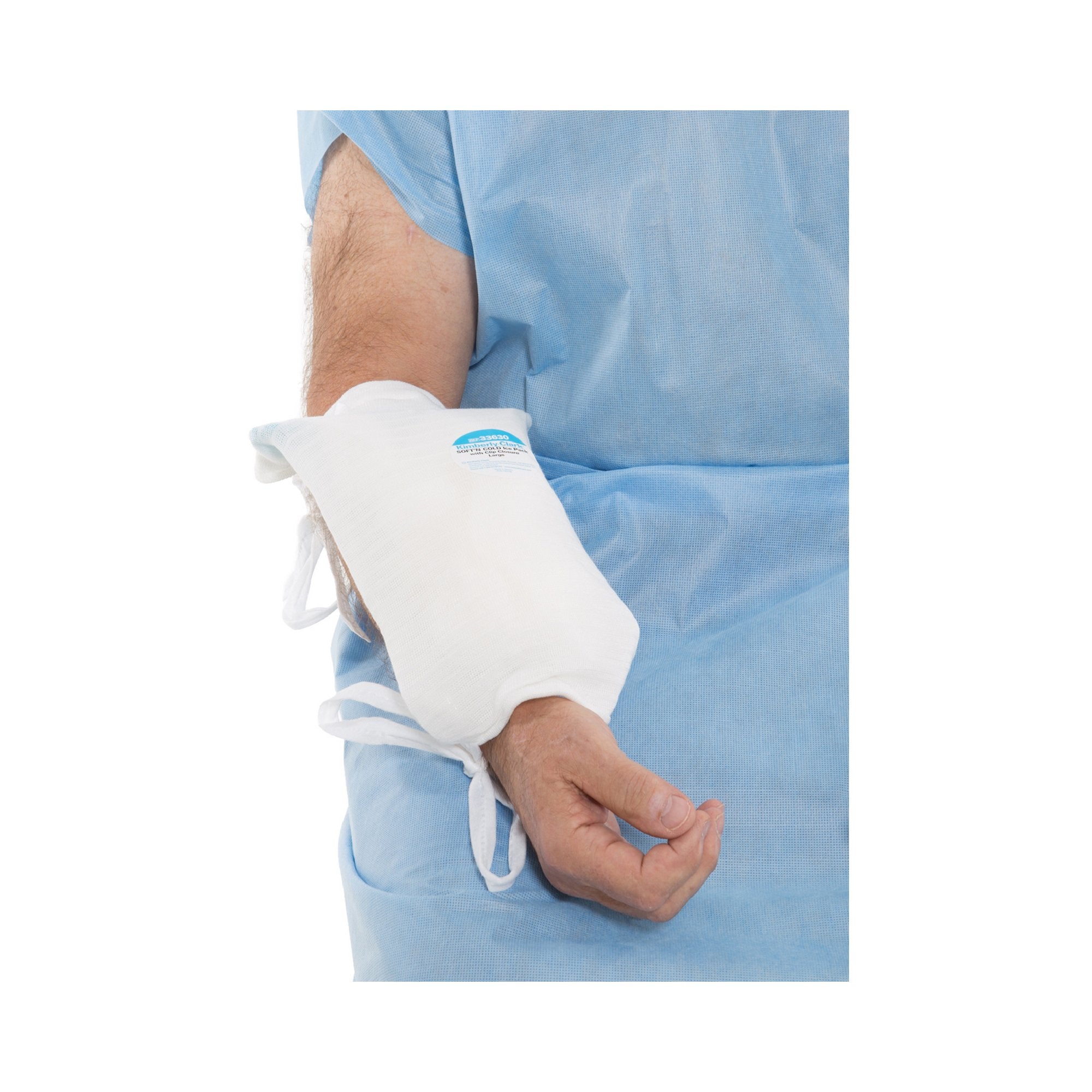 O&M Halyard Inc Soft 'N Cold Ice Bag, 6 x 9 Inch 33630, Box of 20