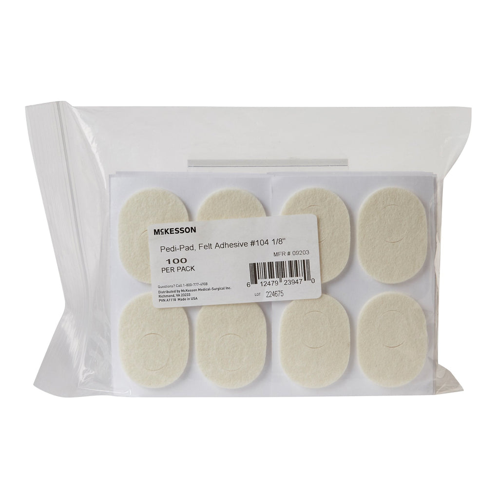 McKesson Pedi-Pad Foot Pad, Size 104 9203