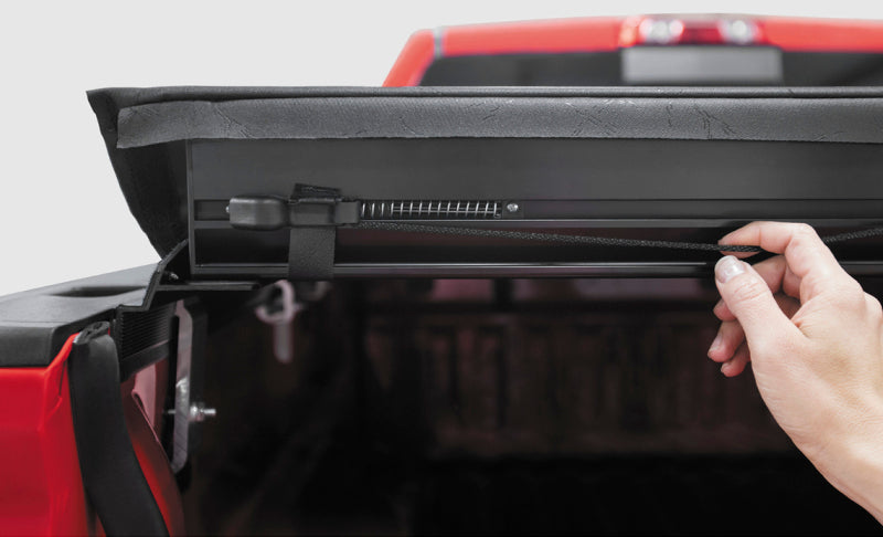 Access Original 04-15 Titan Crew Cab 5ft 7in Bed (Clamps On w/ or w/o Utili-Track) Roll-Up Cover 13159