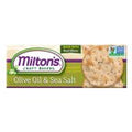 Milton's Olive Oil & Sea Salt Crackers, 6.8 Oz Case