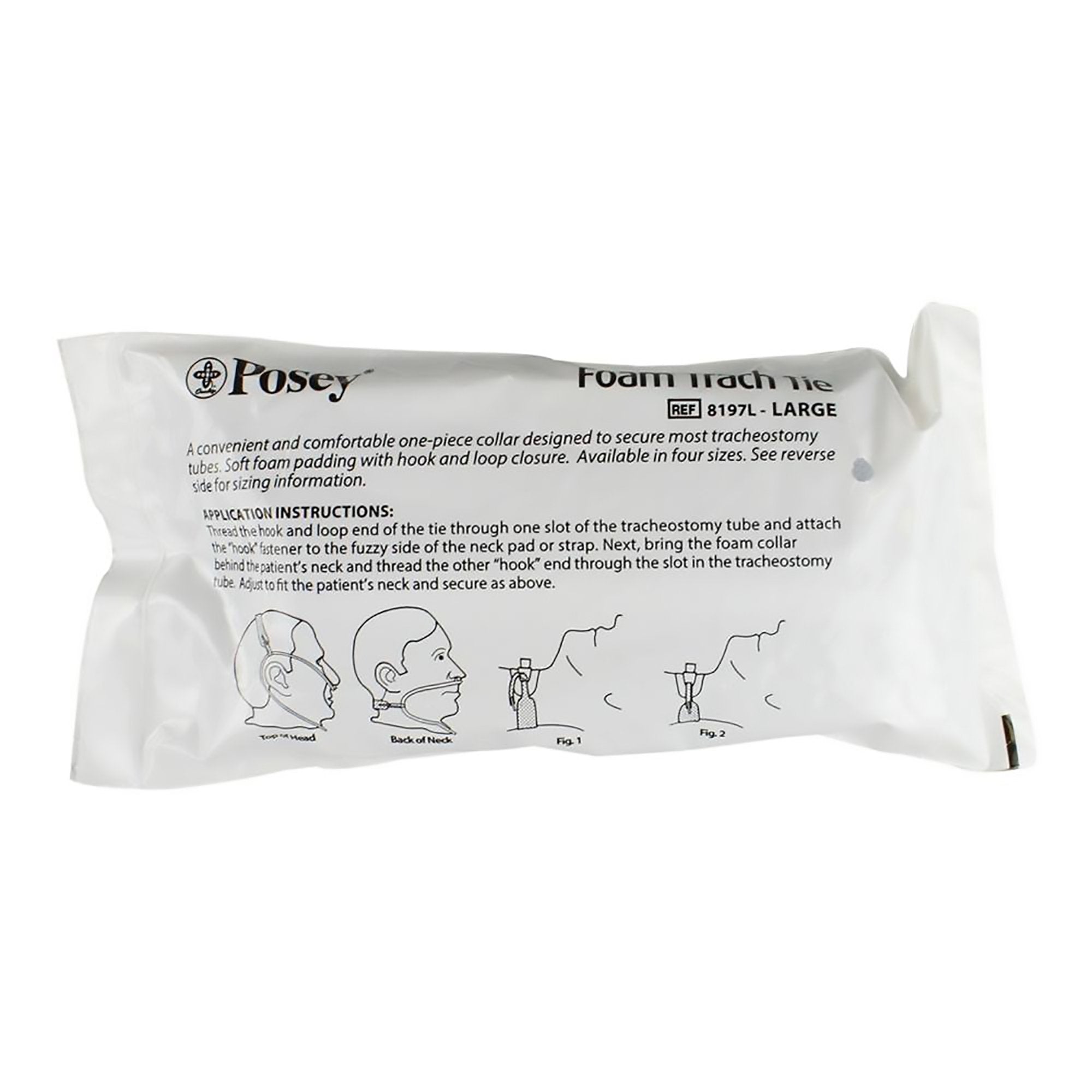 Posey® Tracheostomy Tube Holder, Large 8197L