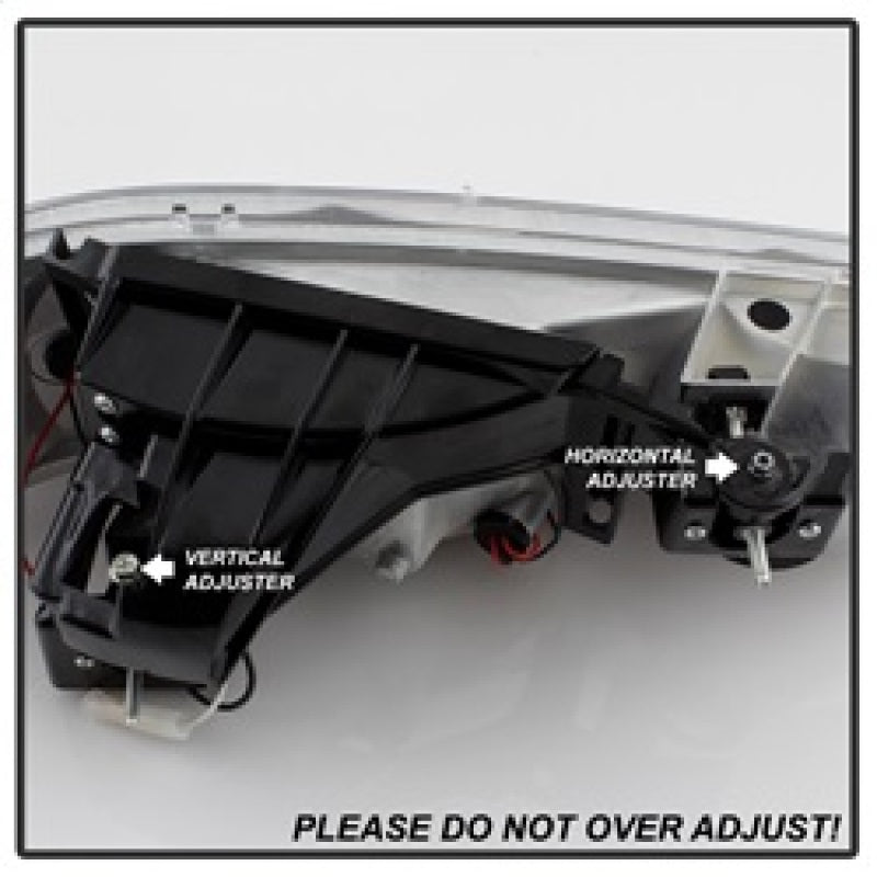 SPYDER xTune Chevy Silverado 1500/2500 99-02 Bumper Projector Headlights - LED - Black PRO-JH-CSIL99-SET-BK 9036781