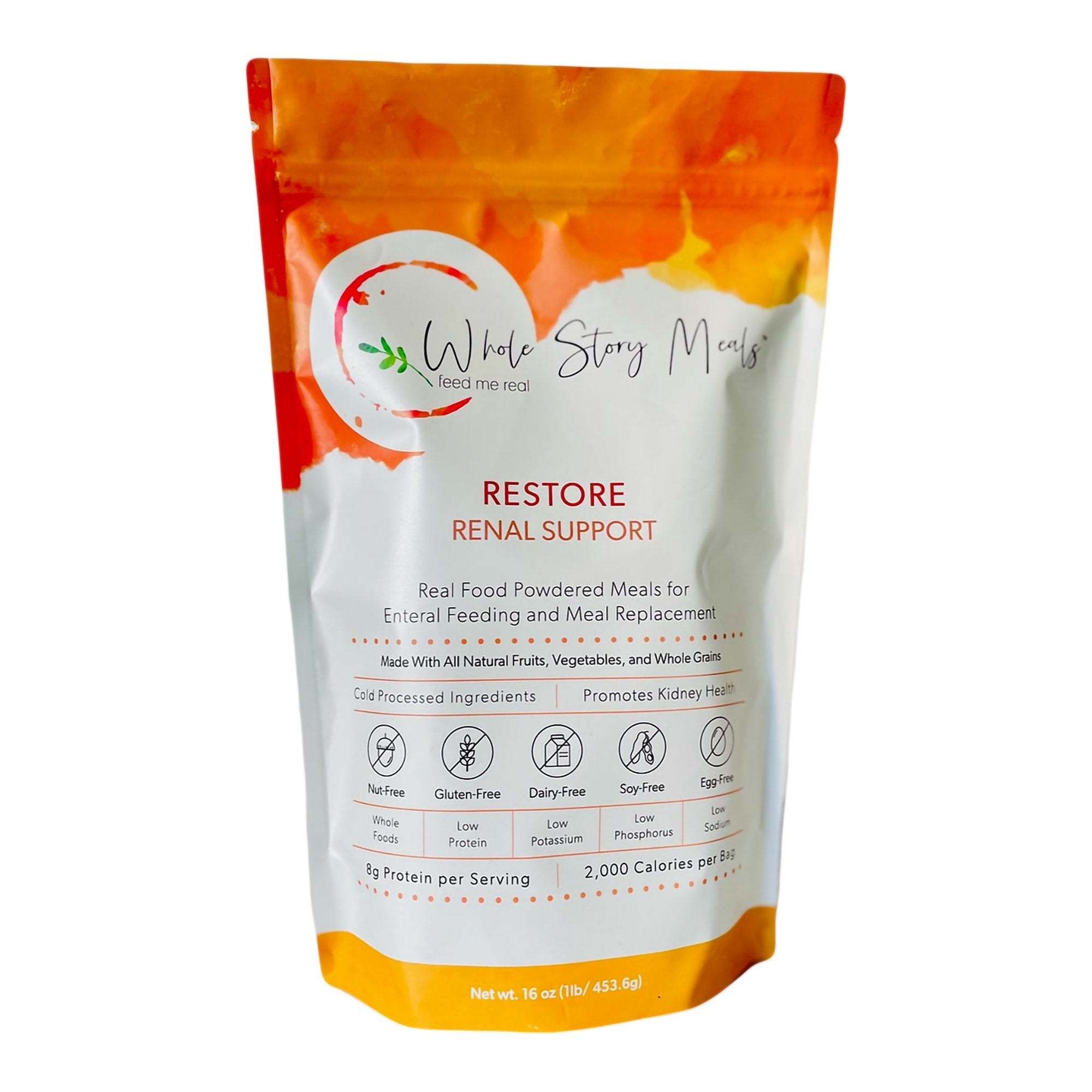 Whole Story Meals Restore Renal Support for Enteral Feeding and Meal Replacement 7125