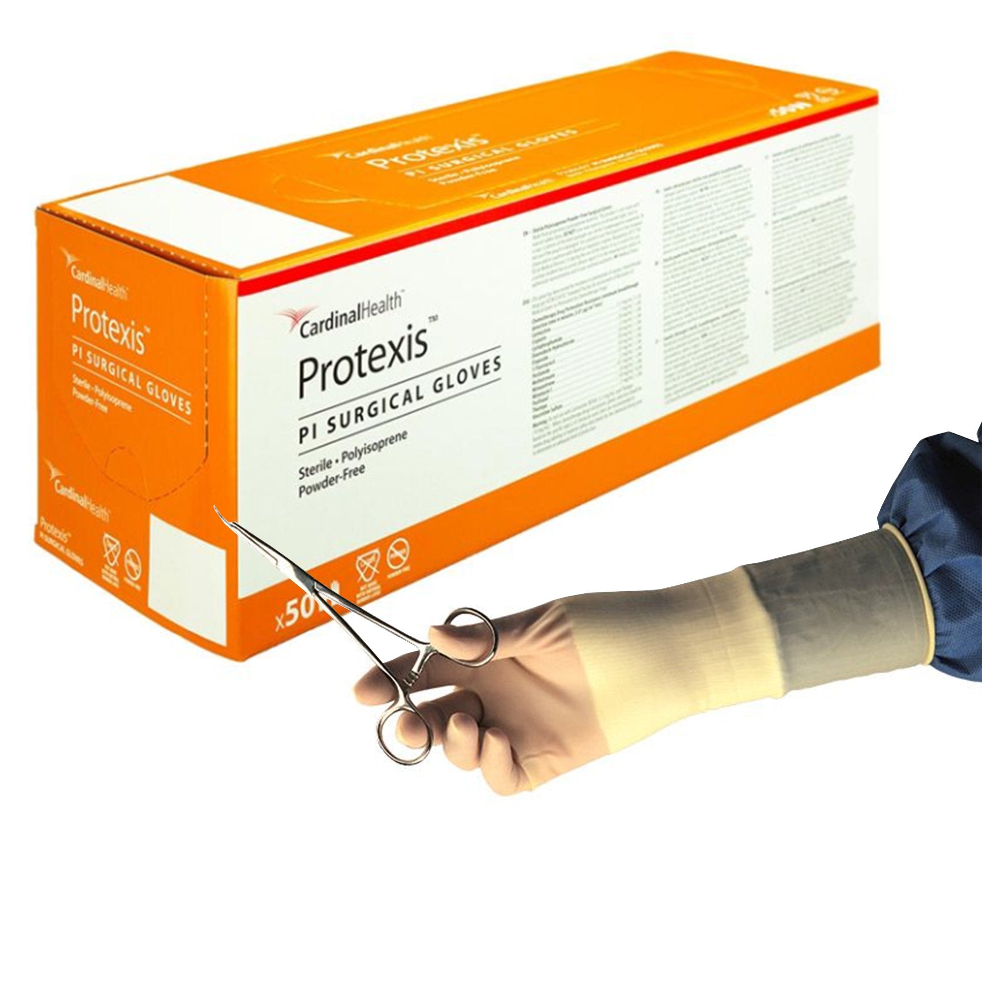 Protexis™ PI Polyisoprene Surgical Glove, Size 7.5, Ivory 2D72PT75X