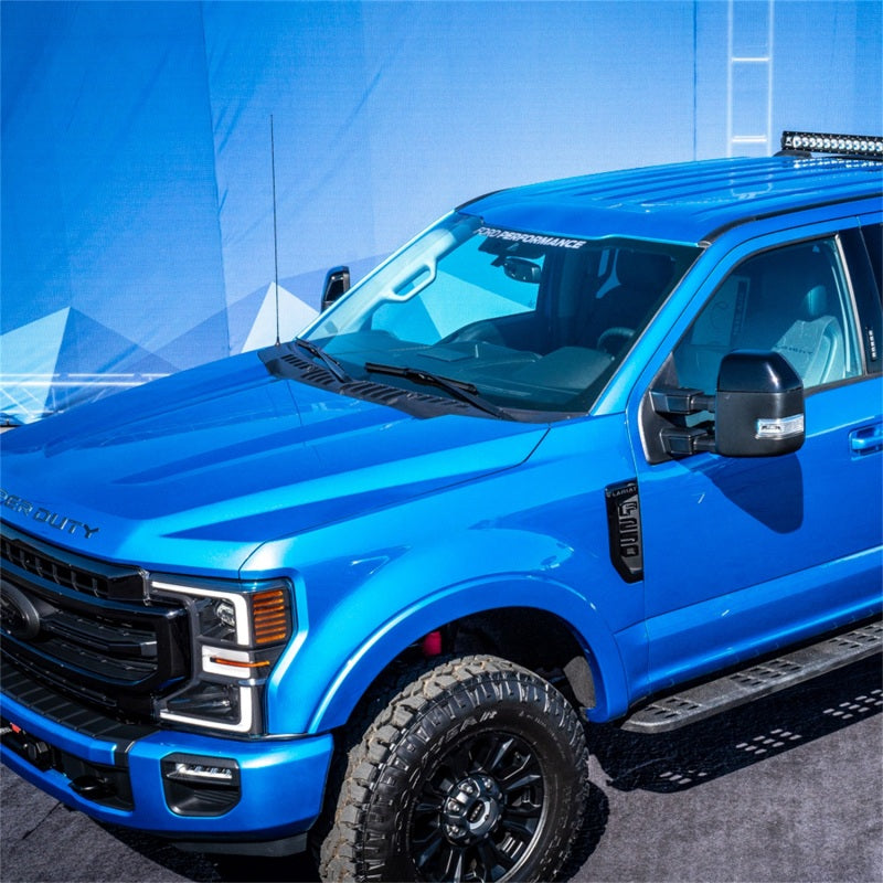 Ford Racing Ford Performance 21-23 F-150 / 17-23 Super Duty Windshield Banner - White M-1820-W