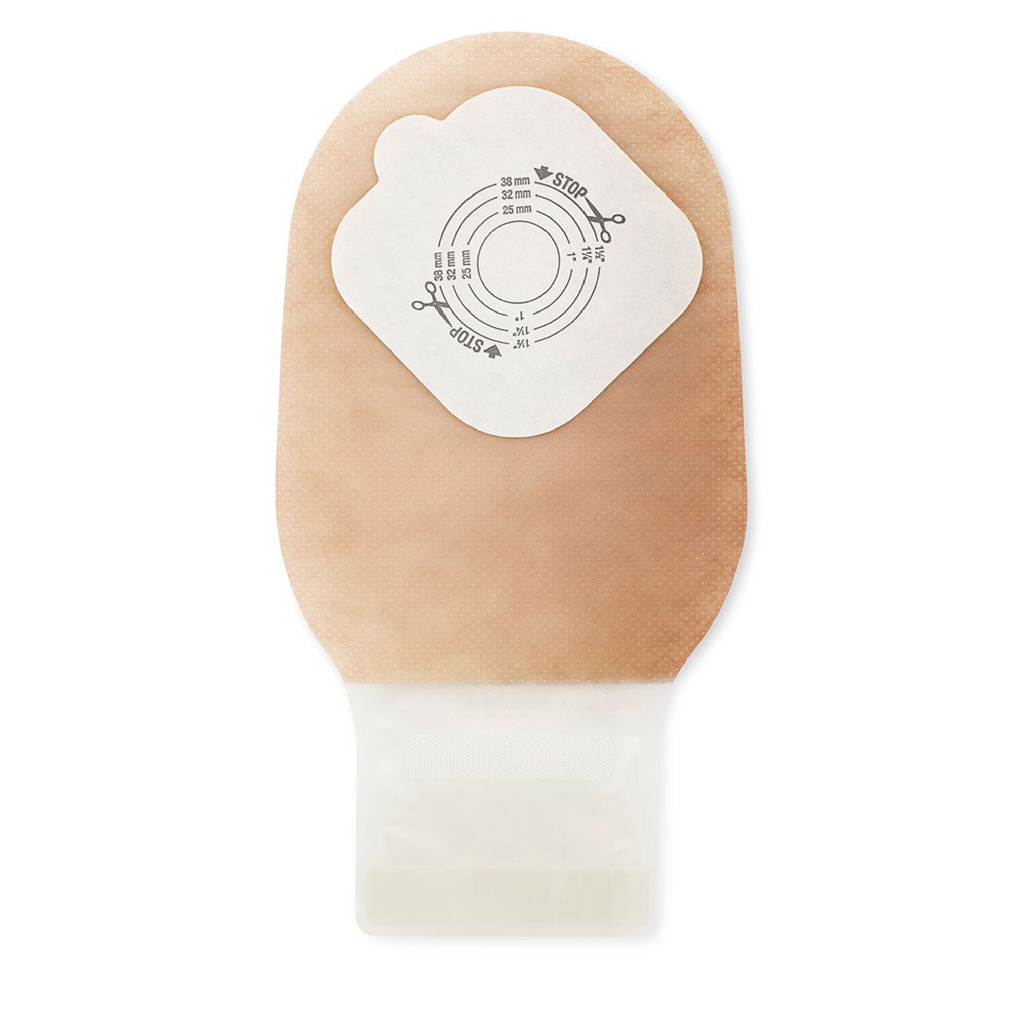Pouchkins™ One-Piece Pediatric Ostomy Pouch, Cut to Fit Stomas up to 38 mm 3796