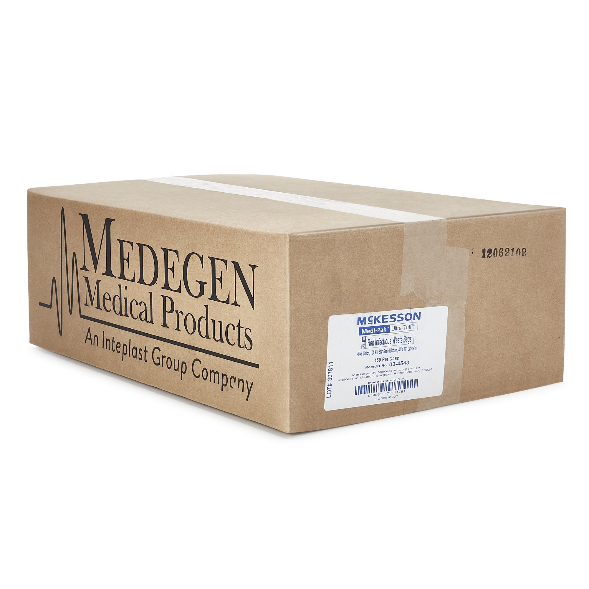 ULTRA-TUFF™ Infectious Waste Bag, 40-45 gal 03-4543