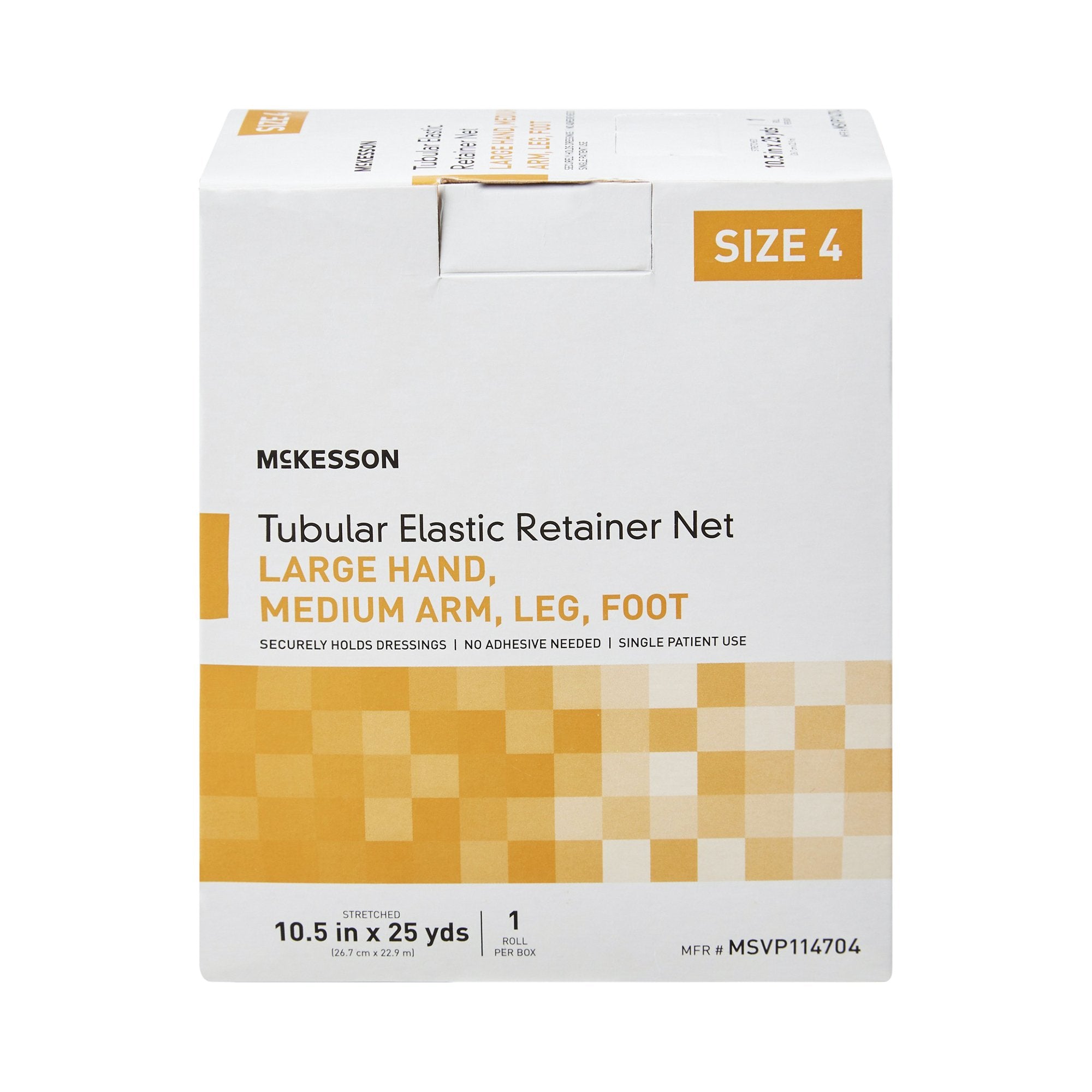 McKesson Tubular Bandage, Size 4, 25 Yard MSVP114704