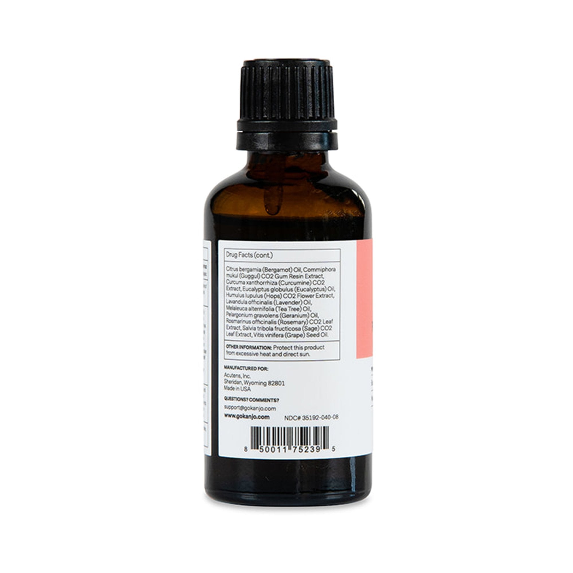 Kanjo Natural Pain Relief Oil, 1.65-ounce bottle KANPAINOIL