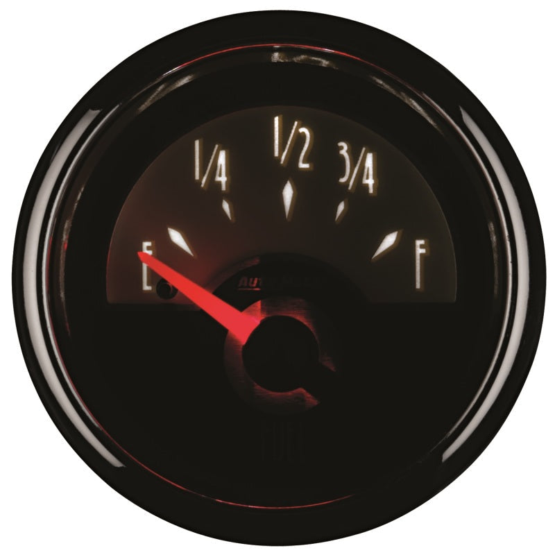 AutoMeter Gauge Fuel Level 2-1/16in. 0 Ohm(e) to 90 Ohm(f) Elec Cruiser 1113