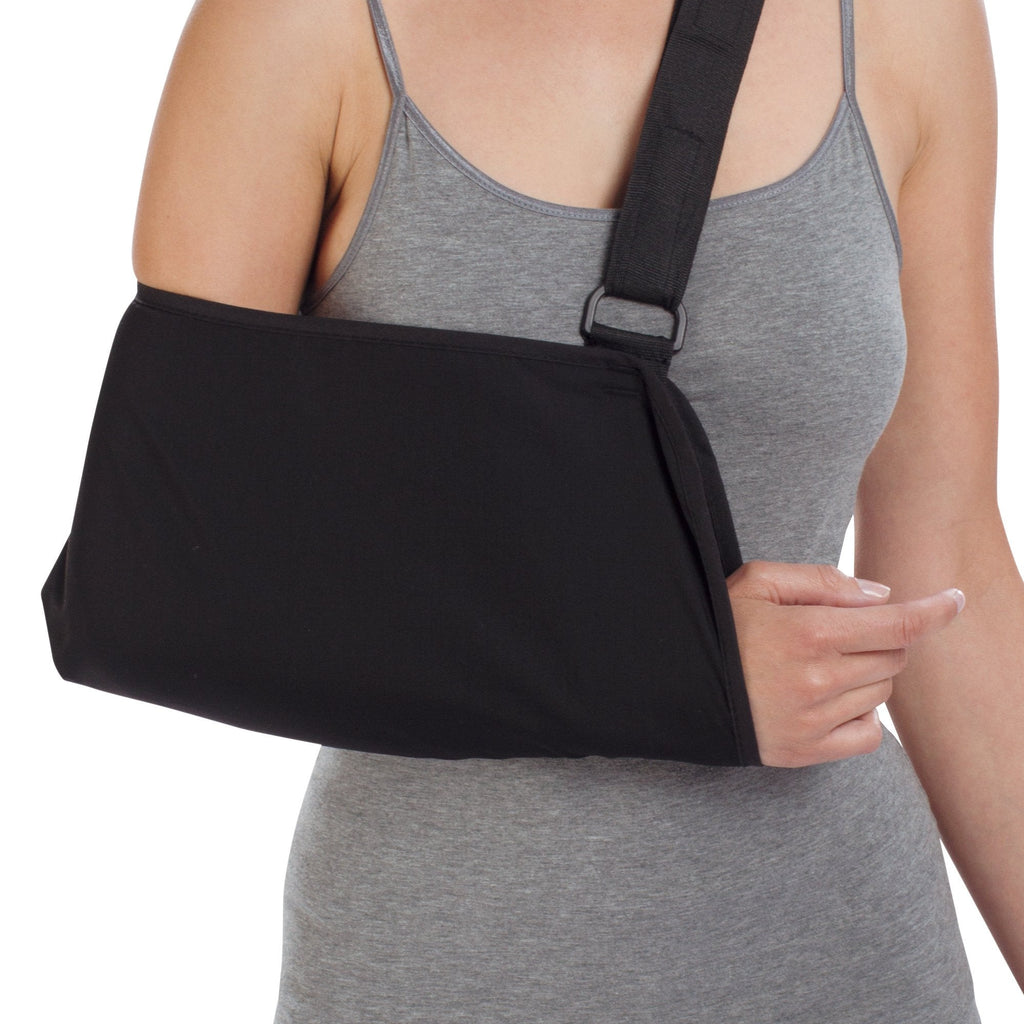 ProCare® Deluxe Arm Sling, Contact Closure, Blue, Large, 8-1/2 x 17-1/2 Inch 79-84007