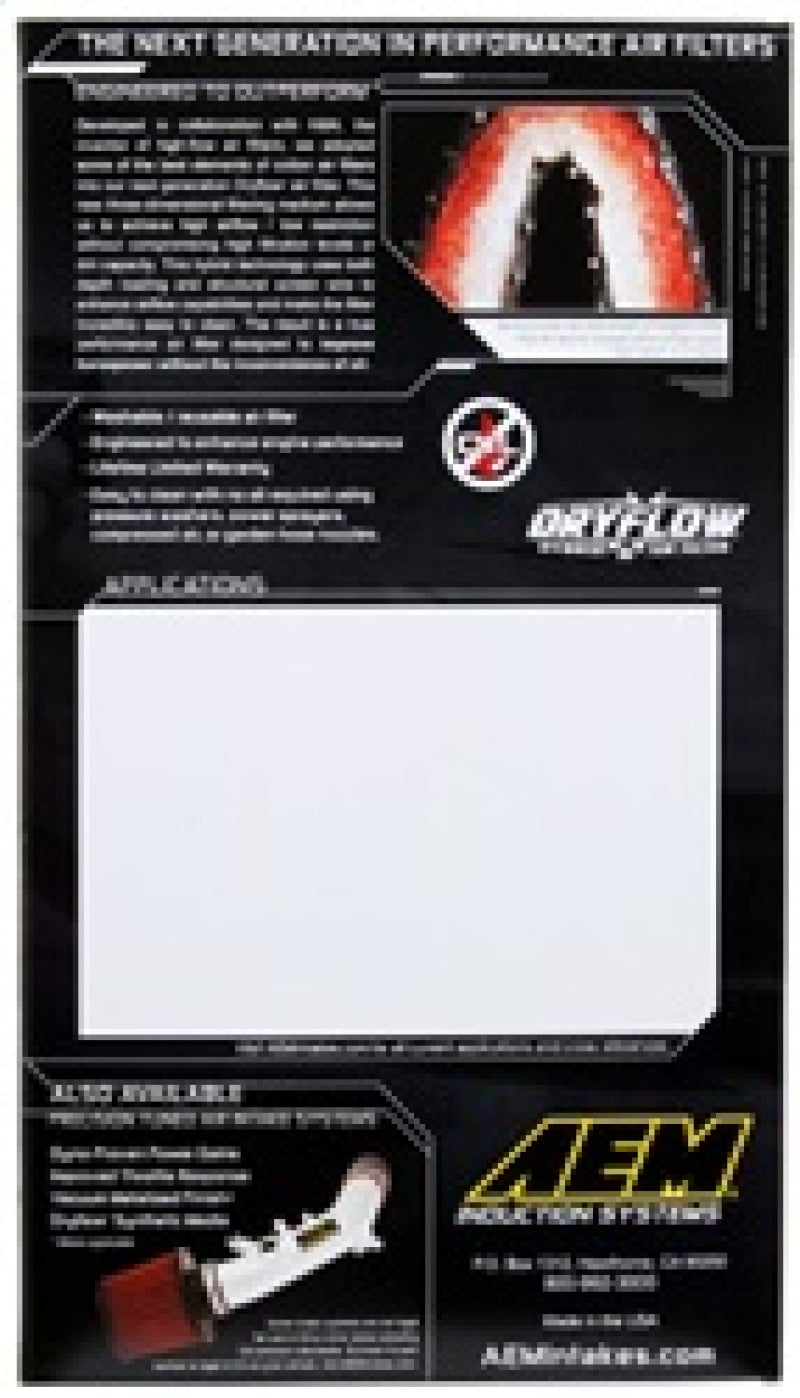 AEM Induction AEM 07-12 Ford Edge/8-12 Taurus 07-12/Lincoln MKZ Air Filter 28-20395