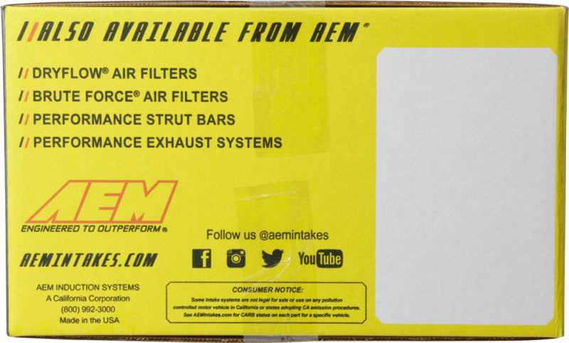AEM Induction AEM 02-06 WRX/STi Blue Short Ram Intake 22-474B