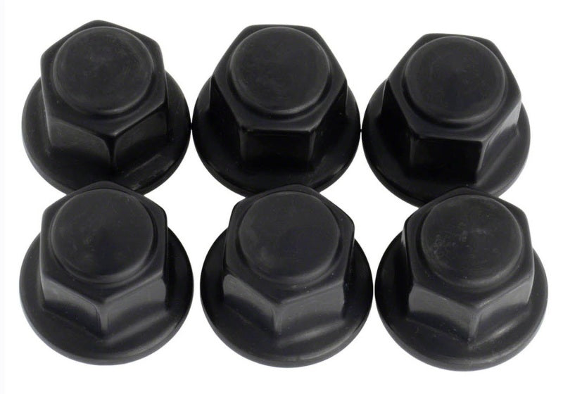 Ford Racing M12 x 1.5 Black Lug Nut - Set of 6 M-1012-BR