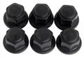 Ford Racing M12 x 1.5 Black Lug Nut - Set of 6 M-1012-BR