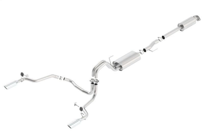 Borla 15-16 Ford F-150 2.7L/3.5L V6 / 5.0L V8 Ext. Cab Std. Bed CB Exh Touring Single Split Rear Ext 140614