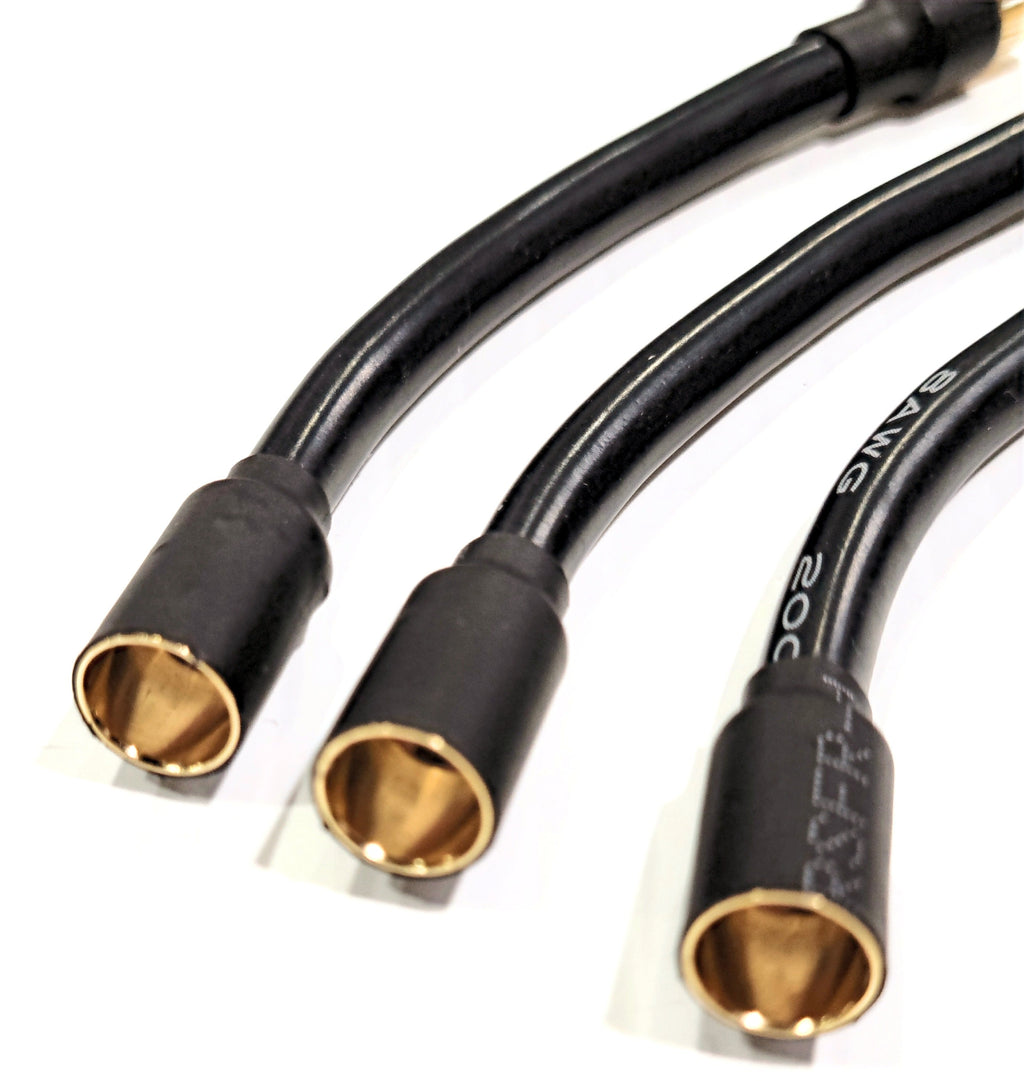 IRonManRc 8mm Female to 6.5mm Male 6inch Extensions (3 PACK)