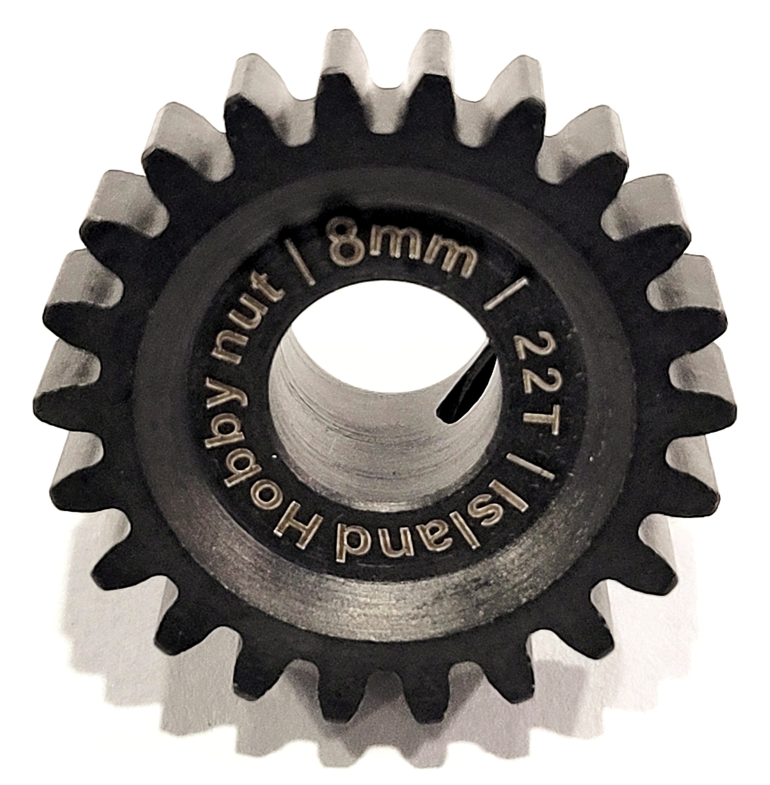 IRonmanRc 22T MOD 1 / 8MM Pinion Gear HARDENED STEEL