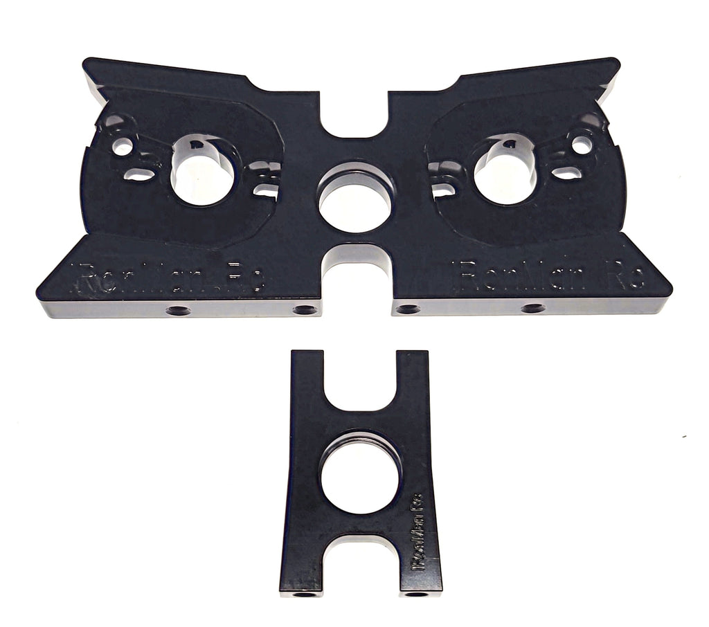 IRonManRc HOBAO VTE2 / /GTB /  GT / VT DUAL MOTOR MOUNT 25mm & 30mm POLISHED CROME 25mm & 30mm Motors