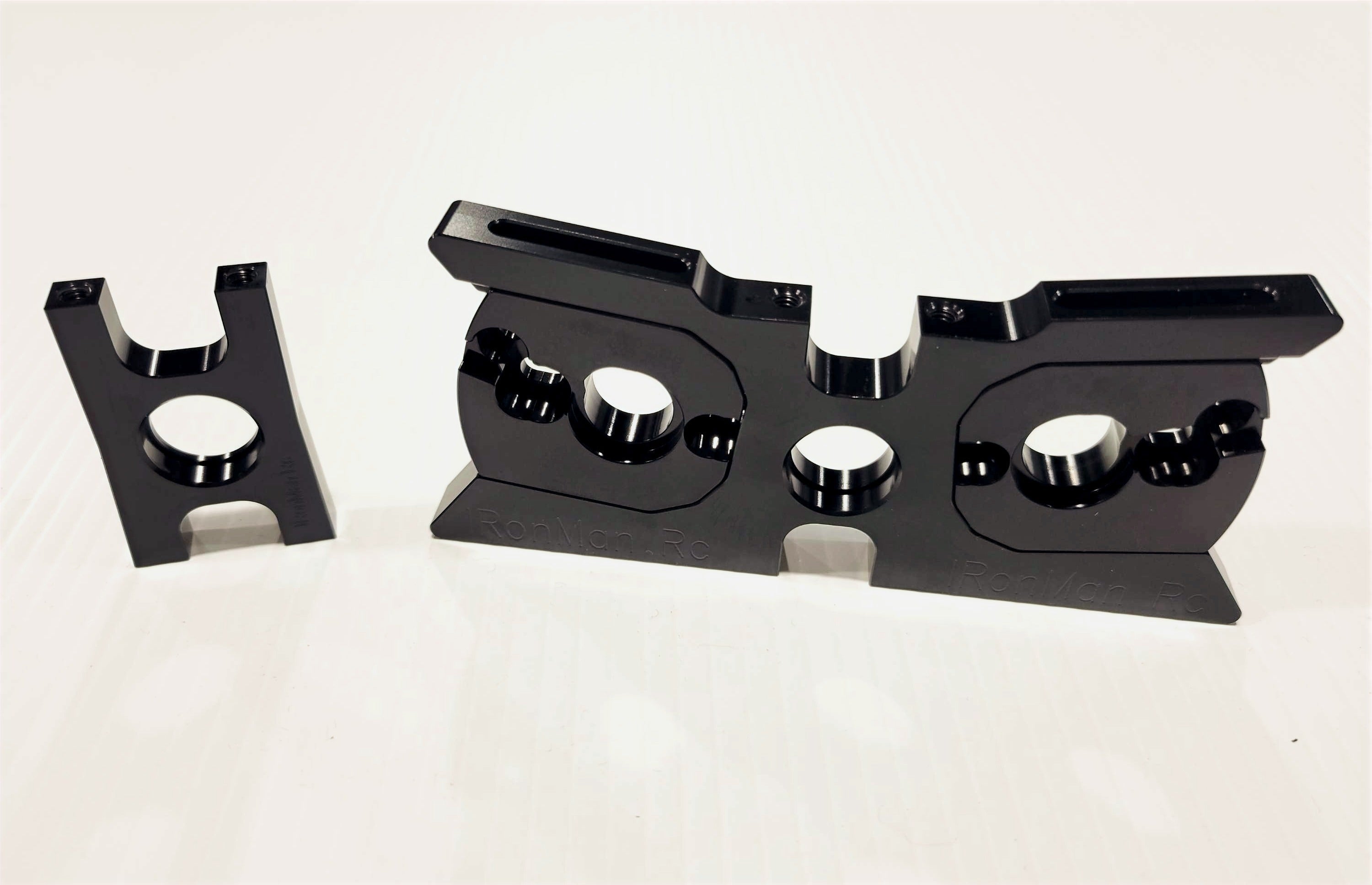 IRonManRc HOBAO VTE2 / /GTB /  GT / VT DUAL MOTOR MOUNT 25mm & 30mm POLISHED CROME 25mm & 30mm Motors