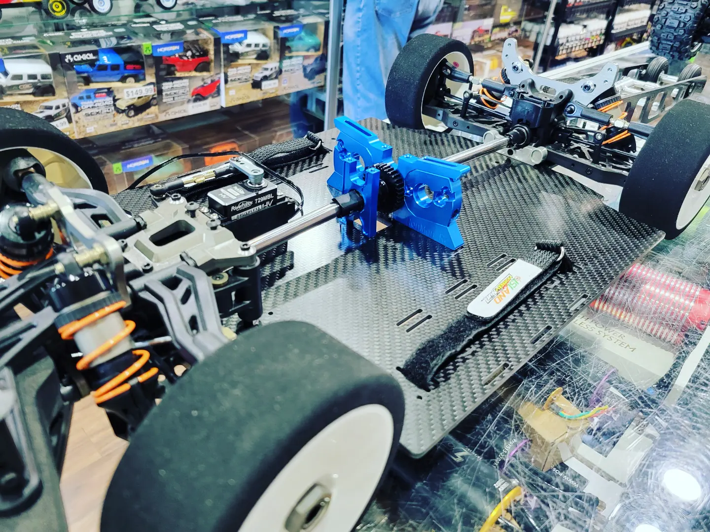 IRonManRc HOBAO VTE2 / /GTB /  GT / VT DUAL MOTOR MOUNT 25mm & 30mm POLISHED CROME 25mm & 30mm Motors