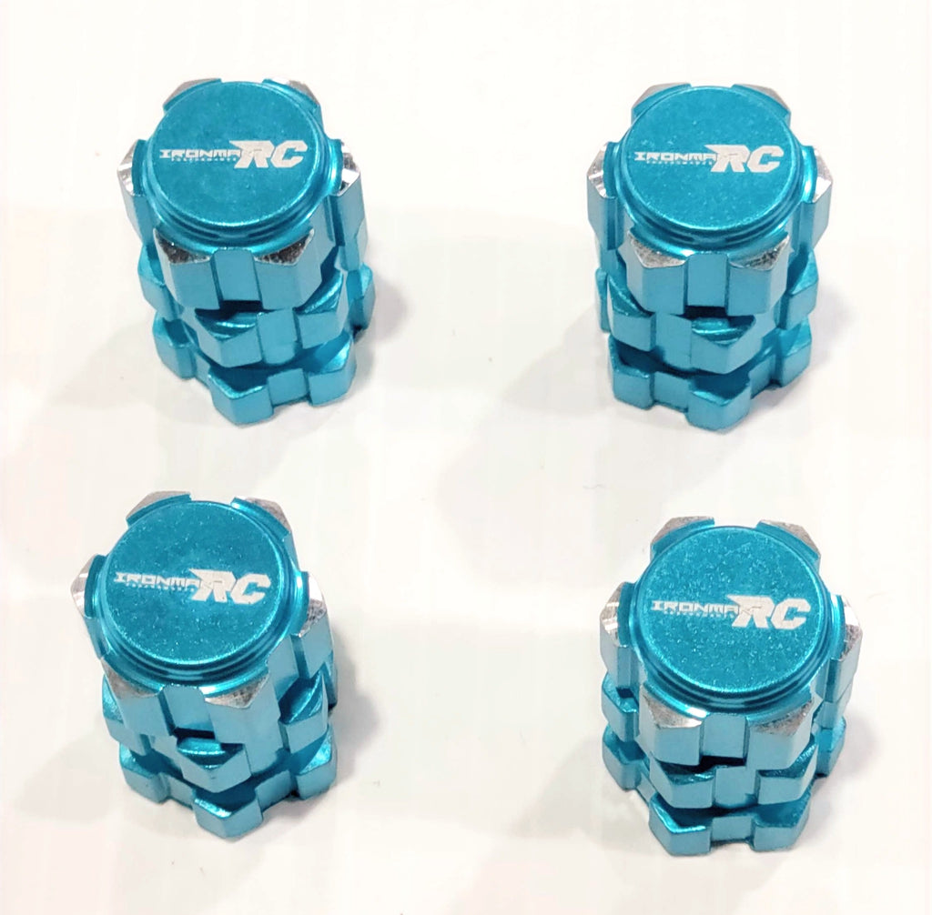 IRonManRc 17mm Wheel Hex Hub Adapter Extension (4) Traxxas 1/10 Maxx Blue