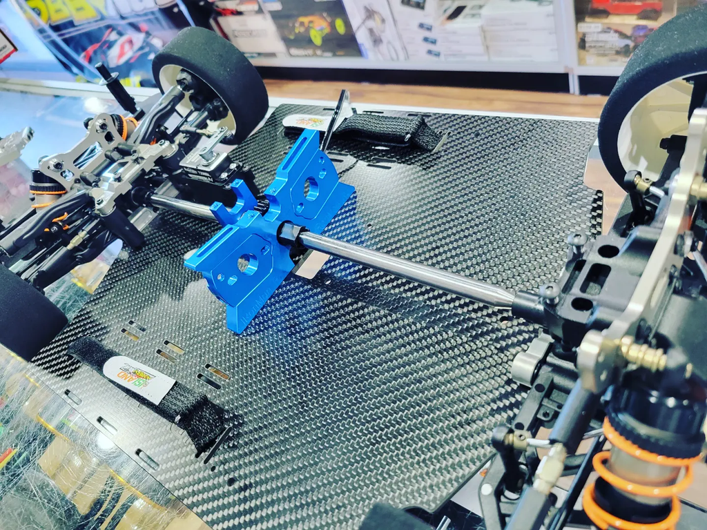 IRonManRc HOBAO VTE2 / /GTB /  GT / VT DUAL MOTOR MOUNT 25mm & 30mm POLISHED CROME 25mm & 30mm Motors