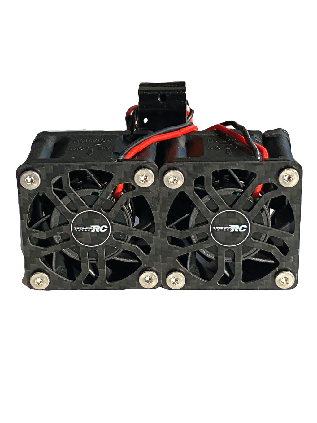 IRonManRc BLACK  1/8 1515 DUAL DYNASTY HV MOTOR FANS