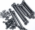 IRonManRc TRX4M Aluminum High Clearance Chasis Links Set BLACK