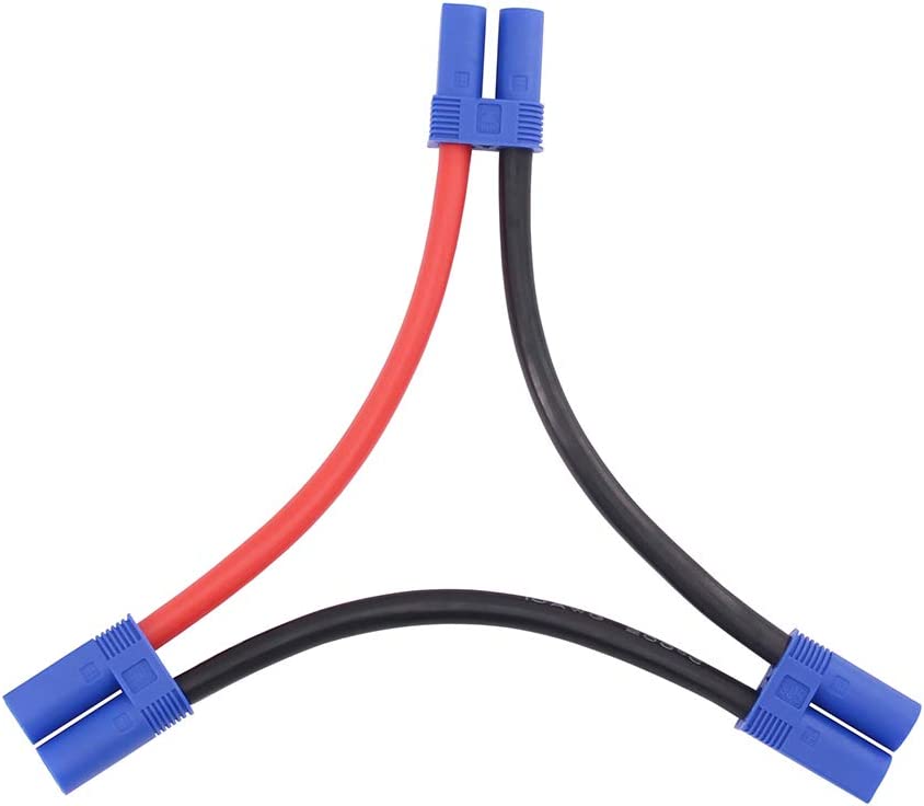 IRonManRc EC5 Splitter 2 Male / 1 Female 10 Gauge Wire