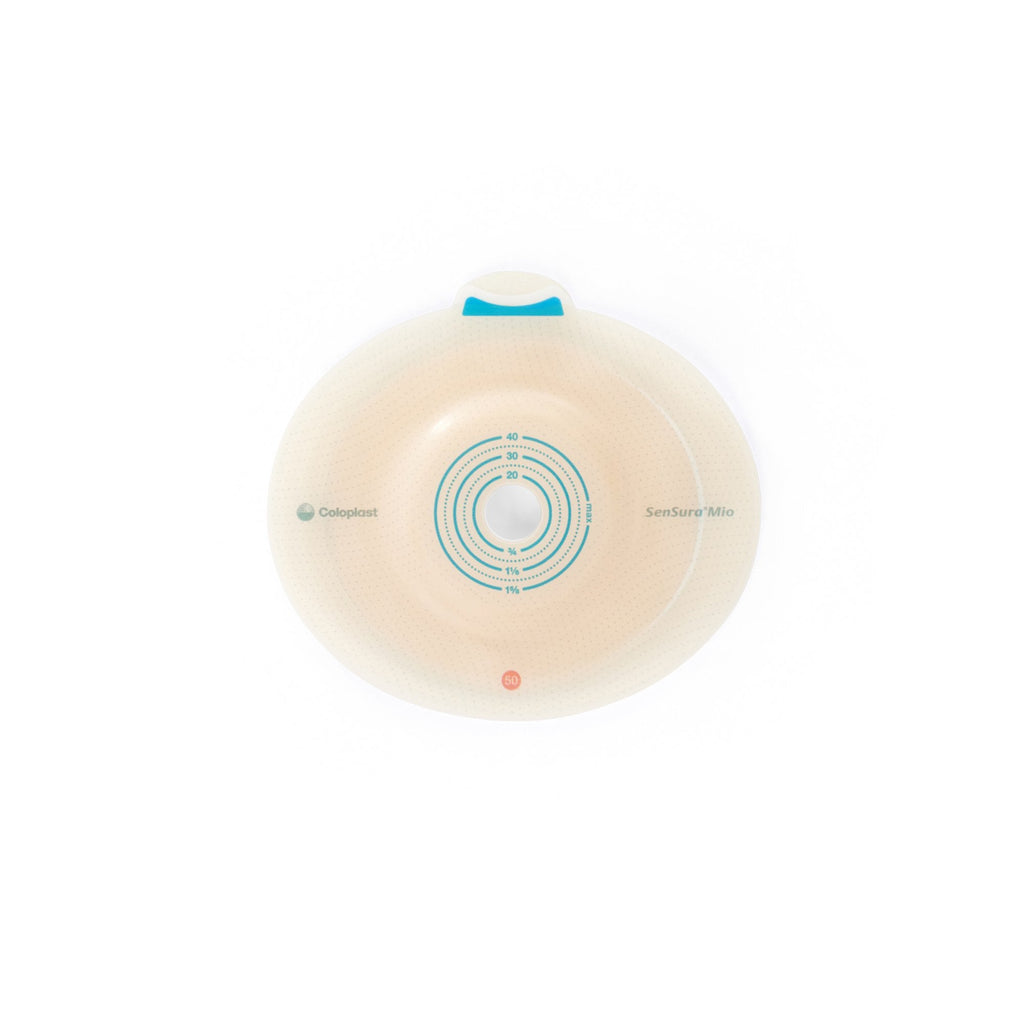 SenSura® Mio Convex Ostomy Barrier, Trim to Fit 15 – 40 mm, Red Match 16483