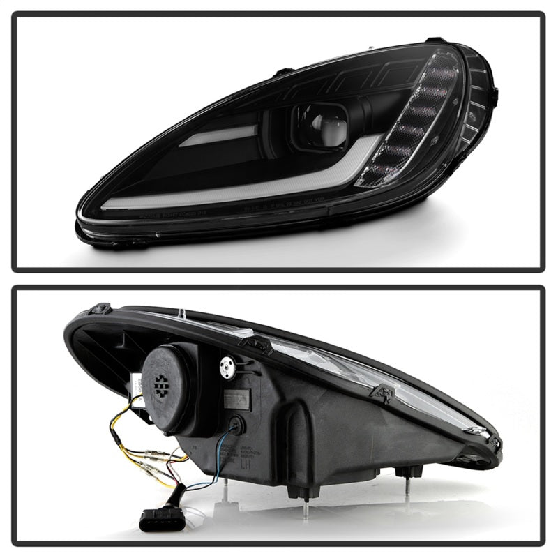 SPYDER Apex Series 05-13 Chevrolet C6 Corvette Hi Powered LED Module Headlights 5087959