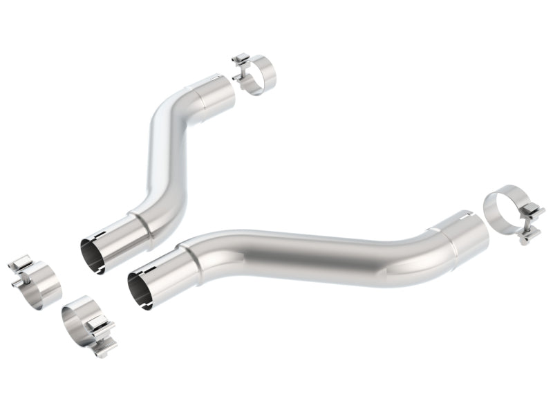 Borla 15-17 Ford Mustang GT 5.0L AT/MT Header Adapters (17290 Headers to 2.5in Catbacks) 60566