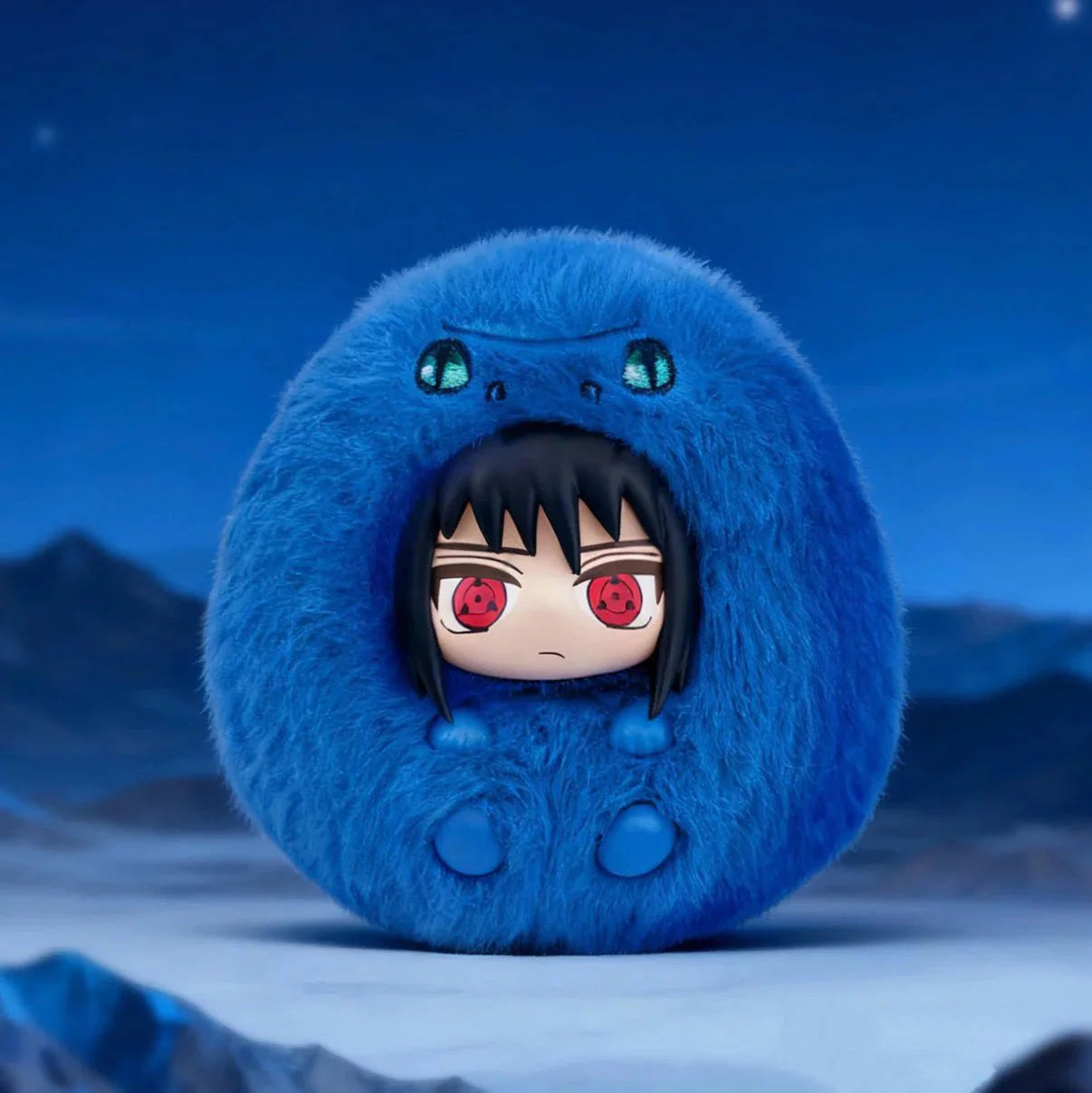 EAKI Naruto Shippuden Cute Dudu Series Plush Keychain Blind Box