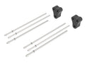 Borla Hanger & Isolator Kit - 6 Hanger Rods & 2 Rubber Isolators 60582