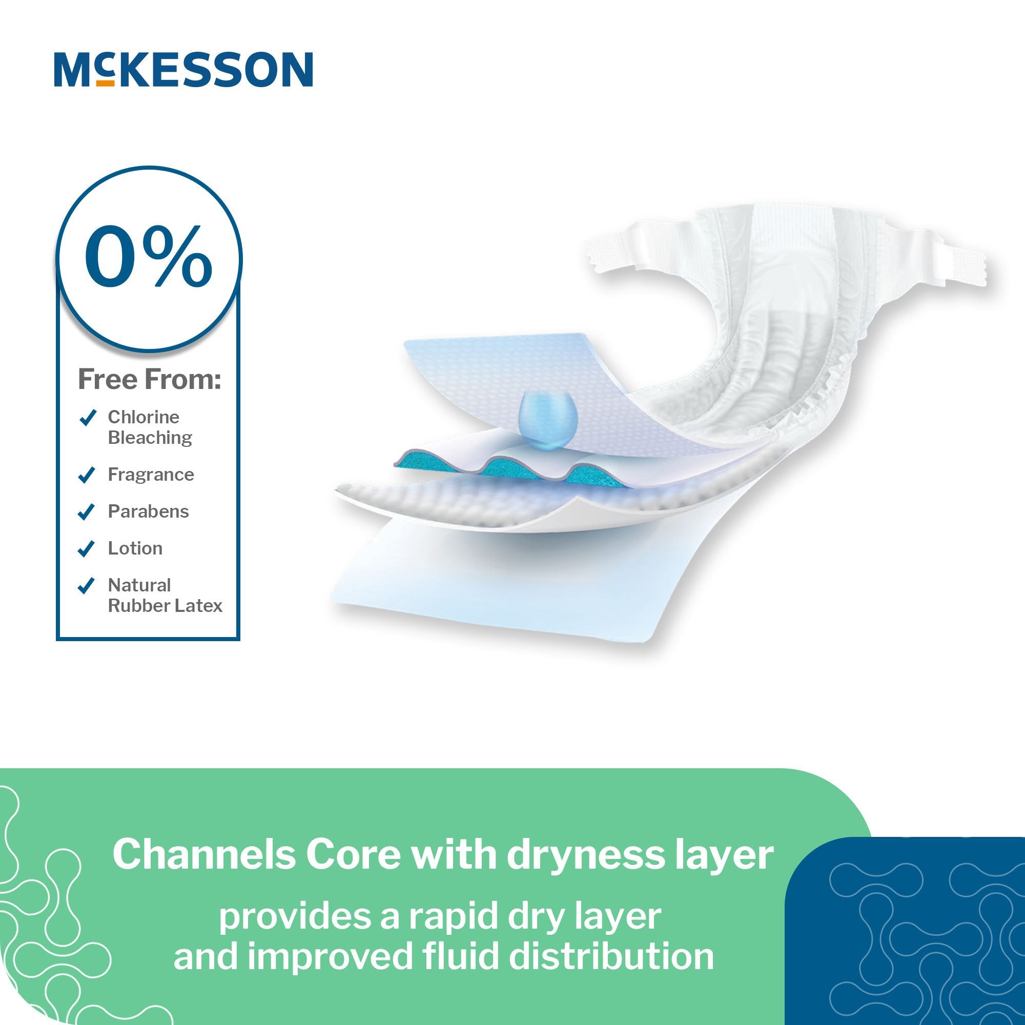 McKesson Baby Diapers, Size 3 BD-SZ3