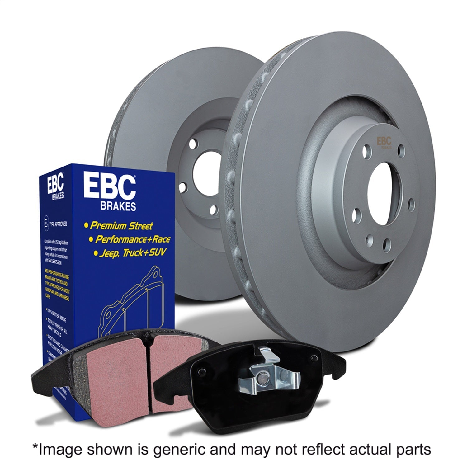 EBC Brakes - S20 Kits Ultimax And Plain Rotors - S20K2072 - PhishStones Products