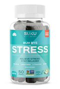 Suku Vitamins - Gummy Buh Bye Stress, 50 Ct - Stress Relief Gummies