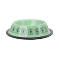 Non-Skid Boho Stainless Steel Dog Bowl – with Whimsical Unicorn Design, Silicone Base for Medium Dogs – 24oz