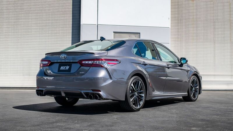 Borla 18-22 Toyota Camry XSE 2.5L i4 AT/MT FWD / 4DR S-TYPE Cat Back Exhaust (Black Chrome) 140853BC